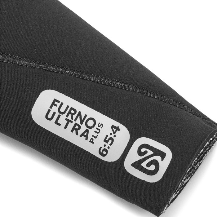 2024 Nyord Da Donna Furno Ultra Plus 6/5/4mm Con Cappuccio Chest Zip Muta FUPW654001 - Black